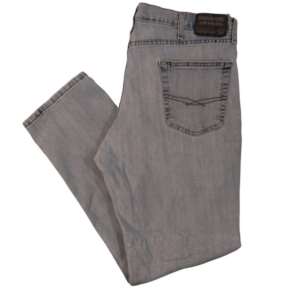 Levis Signature S37 Slim Fit Jeans Mens 